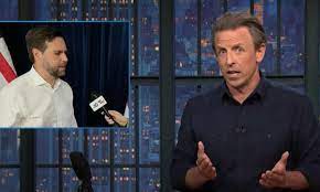 Seth Meyers on being Trump's VP pick: 'You have to fully remove your soul'  | Late-night TV roundup | The Guardian