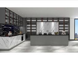 Predrilled for hinges and other hardware. China New Design Luxury Glass Mix Grey Matt Lacquer Doors Kitchen Cabinet China 2pac Aluminum Glass Door