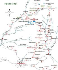 Intuitive fred888: Map of Helambu, Nepal which includes Kathmandu: To the  west of Helambu is Pokhara