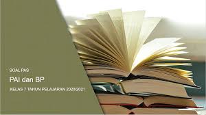 Kunci jawaban pas kelas 7. Soal Pas Pai Dan Bp Online Smp Kelas 7 Semester Ganjil Tahun Pelajaran 2020 2021 Didno76 Com