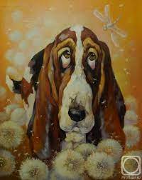 mechta o polete kartina paninoj kiry holst akril kartiny kraska sobache iskusstvo