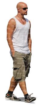 The person might be putting his/her hands in their pockets because they want to avoid drawing attention to themselves. Cut Out Man Walking With Hands In His Pockets Vishopper