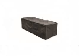 60,000 btu heat output offers ample warmth for you in the outdoors. Rectangular Durable Fire Pit Cover Black 60 X 28