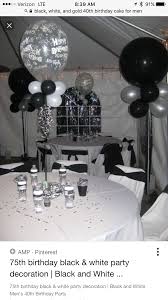 Pinterest 40th Birthday Party Ideas For Men Pin By Patrice On Event Inspiration Black And White Party Decorations Silver Party Decorations White Party Decorations