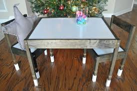 Harper S Playtable Makeover Ikea Kids Table Table Makeover Table