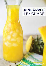 Pineapple Lemonade Recipe Recipe Pineapple Lemonade Pineapple Lemonade Recipe Lemonade Recipes