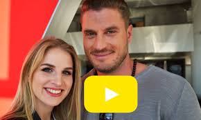 Isabelle Meier mit dem aktuellen Bachelor Joel Herger im Promitipp Drive