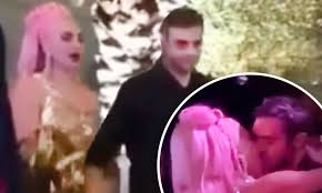 In an essay for new york times his ex lindsay crouse wrote about what it's like when your ex lady gaga has a new boyfriend, michael polansky, and this is what we know. Lady Gaga Rings In The New Year With Mystery Man In Las Vegas Following Split From Christian Carino Daily Mail Online
