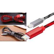 2 In 1 Reversible Lightning Micro Usb Dual Interface Cable 2 Pack
