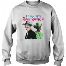 I survived ram ranch Lil Nas X Sam Elliott shirt - Online Shoping