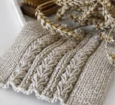 Ganz einfach zu stricken und ein tolles muster für wintersach. Diy Spultucher Mit Weizenmuster Inkl Anleitung Mxliving