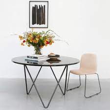 ronde eettafel renee zwart marmer furnified ronde eettafel eettafel koffietafel