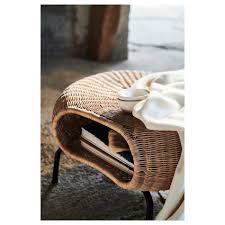 Gamlehult Ikea Storage Ottoman Storage Footstool Rattan