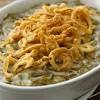 Add the green beans, mushroom soup, onion rings and house seasoning to taste. 1