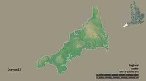 This map covers the entire county of cornwall. Cornwall Map Stock Photos And Images 123rf