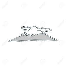 Hand Drawn Patch Badge With Japan Symbol Mount Fuji Sticker Royalty Free Cliparts Vectors And Stock Illustration Image 82402901
