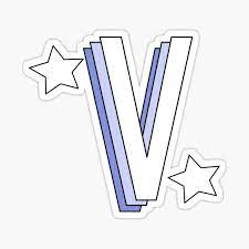 Chances are there that not much 4 letter usernames may be left. Aesthetic Purple Letter V With Stars Sticker By Allielibby Redbubble