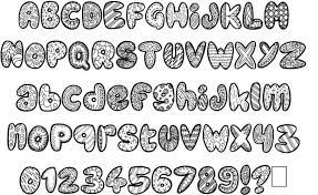 Detailed information on the doodle art font: Pin On Fonts