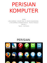 Generasi kelima (sekarang â masa depan) 2. Perisian Komputer Tahun 4