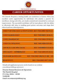 We did not find results for: The Nairobi Hospital On Twitter We Are Hiring If Your Background Experience Competence Match The Specifications Outlined On Our Website Https T Co Hj75bcrufk Please Send Us Your Application Cover Letter Cv Resume Quoting
