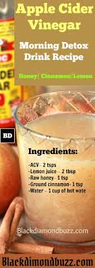 Pin By Sarah Rold On Workout Vinegar Detox Drink Detox Drinks Recipes Apple Cider Vinegar Detox Drink