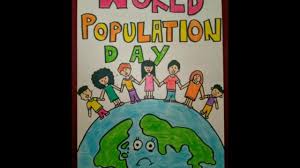 world population day poster ideas 2018 youtube