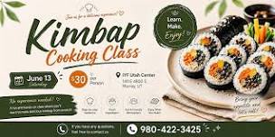 Korean Cooking Class – Kimbap