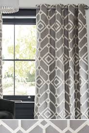 Black And White Geometric Curtains Uk Buy Lattice Geo Eyelet Curtains From The Next Uk Online Shop Curtains Geometric Curtains Curtains With Blinds