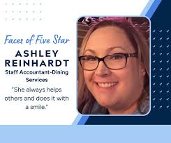 Meet Ashley👋 👉Ashley is a staff accountant for dining services at our  Cincinnati branch and has been with us for over 7 years! 👉She is married  and has three kids. She is