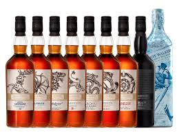 Game of thrones has partnered with some of the world's finest scotch brands to bring you the game of thrones whisky collectors set. Game Of Thrones Scotch Whisky Set Bowery And Vine Wine Spirits