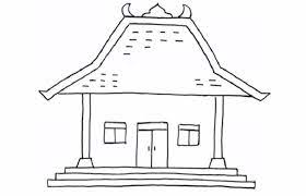 Rumah adat jawa tengah bernama rumah joglo, dasar filosofi dan arsitekturnya sama dengan rumah adat jawa timur dan juga daerah istimewa yogyakarta. 18 Contoh Mewarnai Gambar Rumah Beragam Desain Broonet