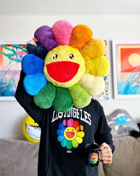 Twenty years ago, i started working with a company that made my. Takashi Murakami Flower 30cm Plush Rainbow On The Account Instagram Of Stockxcollectibles Spotern