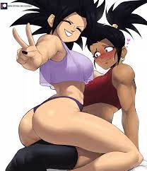 Kale and Caulifla (Echo Saber) [Dragon Ball] nudes : rule34_ass 