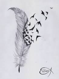Birds Of A Feather New Vegas Amazing Feather Birds Tattoo Design Phoenix Feather Tattoos Feather With Birds Tattoo Feather Tattoo Design