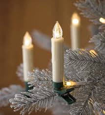Our Set Of Ten Clip On Christmas Tree Candle Lights Are A Safe Modern Way To Enjoy An Old Wor Christmas Tree Candles Christmas Candle Victorian Christmas Tree