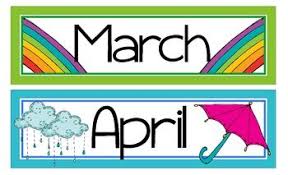 Through The Year Calendar Headers Classroom Calendar Months In A Year Kindergarten Lessons