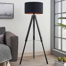 Lampenwelt Com Stehlampe Triac Holz Stehleuchte Holz