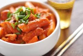 Recette Coreenne Tteokbokki Au Poulet Recettes Coreennes Recettes De Cuisine Recette