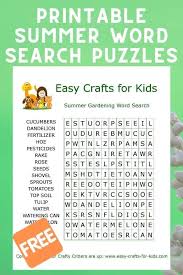 Summer free printable word search puzzles for adults. Free Printable Word Search Puzzles