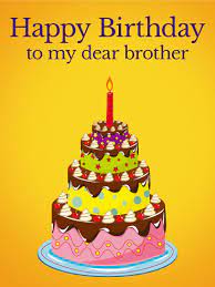 Check spelling or type a new query. Simply Delicious Birthday Cake Card For Brother Birthday Greeting Cards By Davia