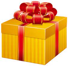Yellow Present Box Png Clip Art The Best Png Clipart Clip Art Christmas Collage Box
