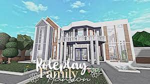 Bloxburg Roleplay Family Mansion House Build Youtube Small 2 story house in bloxburg modern home interior ideas. bloxburg roleplay family mansion house build