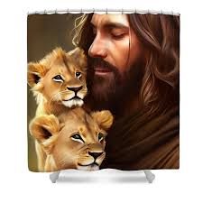 Lamb of God Shower Curtain