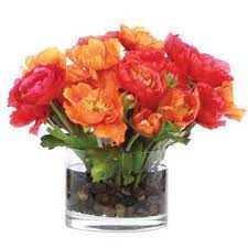 Shop.alwaysreview.com has been visited by 1m+ users in the past month Red Orange Silk Poppy And Ranunculus Flower Arrangement Silk Flower Arrangements Faux Floral Arrangement Faux Flower Arrangements