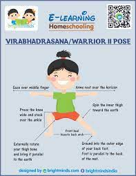 Breathe normally and get out of this pose by first sitting down and then bringing your hands back to steps to do this pose: Virabhadrasana Ii Yoga Pose Bright Minds Elearning Platform