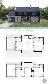 Architects slemish design studio specialises in modern & traditional houses all over northern ireland, uk & ireland. 2 200 Sq Ft Modern Barn House Barndominium Plan Barn Style House Plans Modern Barn House Beach House Plans