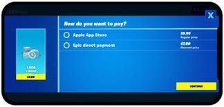 I don't get emails from @epicgames.com. Fortnite Introduces Direct Payment Option On Ios Despite Apple S App Store Review Guidelines Updated Macrumors