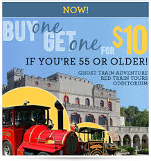 55 Bogo Coupon Ripley S Believe It Or Not St Augustine Fl Train Adventure Ripley Believe It Or Not Senior Discounts