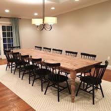 It turned out perfect, exactly what we hoped for. Extra Large Farmhouse Table Long Farm Table Custom Wood Etsy Large Farmhouse Table Rustic Farmhouse Table Farmhouse Dining Table