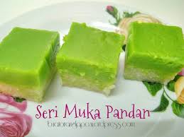 1 cawan beras ulut yang direndam 1 jam 1 1/2 cawan santan cair 1/4 sudu. Resepi Kuih Seri Muka Pandan Buat Orang Lapo